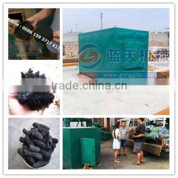 Bamboo wood briquette coconut shell charcoal furnace coconut shell carbonization