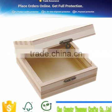 2016 Small Elegant Design Wooden Lock Box