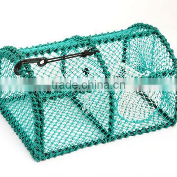 Stainless steel frame Nylon netting lobster trap