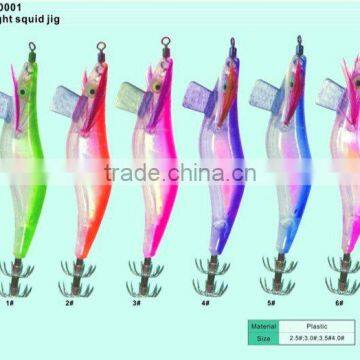 LIGHT SQUID JIG 02001/FISHING TACKLE