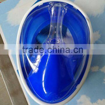 Scuba Diving Equipment 180 Degree Easy Breathing Full Face Snorkel Mask photo-4