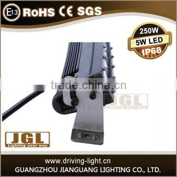 Single Row 50 Inch 250W/200W/150W Slim Curved Cree Led Light Bar, 50'' LED Light Bar Off Road, Car LED Light Bar for 4x4 photo-3