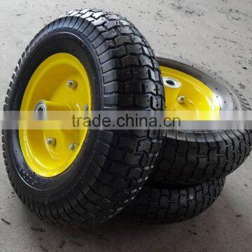 high quality competitive price pneumatic 13x5.00-6 lawnmower rubber wheel