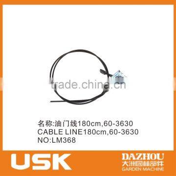 cable line for lawn mower spare parts