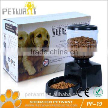 Petwant timer LCD automatic Food feeder large food bowl