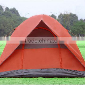 OEM 4 Person 2 Layer Outdoor Polyester Portable Folding Camping Tent