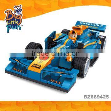 Racing car play set new products cheap racing go kart for sale building blocks