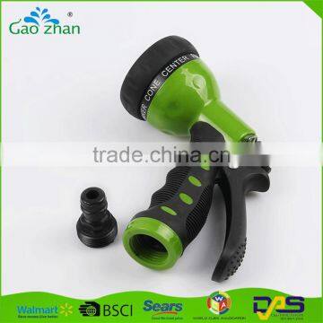 1/2" Fitting Adjustable Plastic ABS PP Garden Hose Quick Nozzle Water Spray Gun photo-2