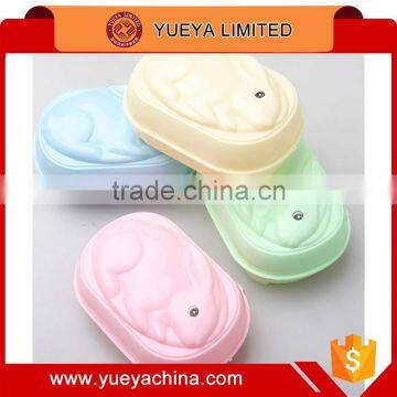Cute Colorful Cartoon Soap Box Case Candy Colors Soap Container photo-5
