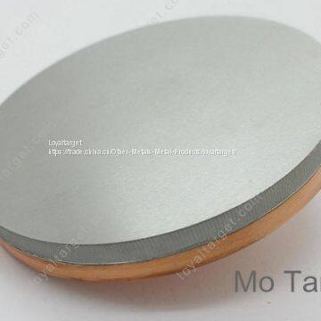 high purity 99.95% Molybdenum Mo target