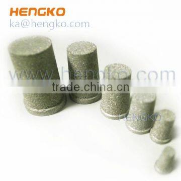 Microns Sintered porous refractory metals components