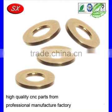 customized Flat Washer, Brass, Plain Finish for Bolt auto parts washer