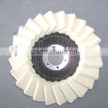 Merino felt wheel/felt polishing wheel/wool felt wheel/stone polishing felt