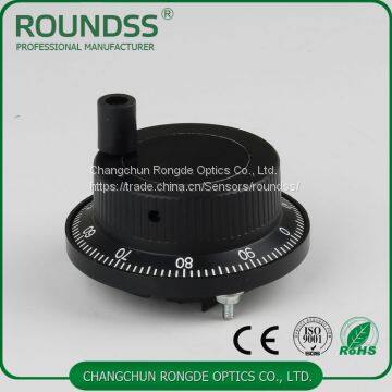 60mm Dia Plastic Black CNC Manaul Pulse Generator Handwheel for Siemens photo-2