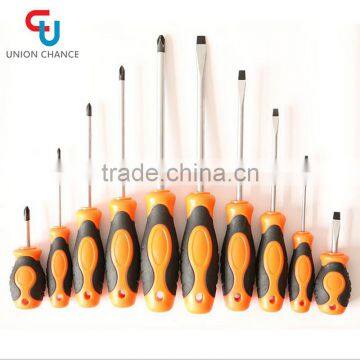 Cheap cross head screwdriver and straight screwdriver for wholesales