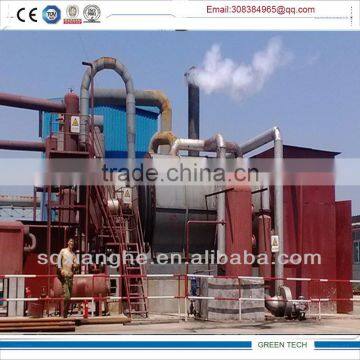 Anti-explosion 5TPD Environmental Friendly Waste Tire Recycling to Oil Pyrolysis Plant photo-3