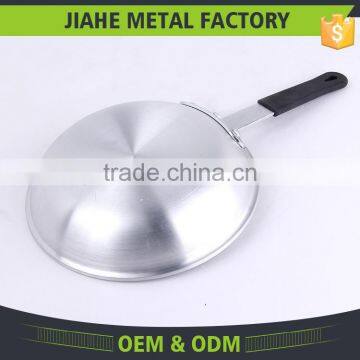 Best Kitchen Aluminum Sanded Cut Rim Chinese Deep Frying Pan photo-4