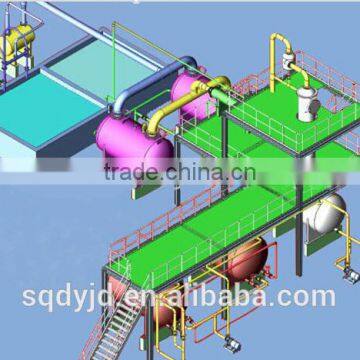 Environmental Waste Diesel Recycling Distillation Plant With Continuous Feeding and Continuous Slagging photo-4