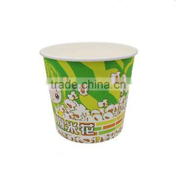 High Quality Disposable 32oz Decorative PE Coated Popcorn Paper Cup photo-5