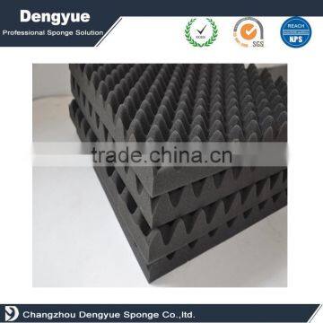 1 Meter by 2 Meter Black Color Egg Shape Wave Type Soundproof Panel Acoustic Foam photo-2