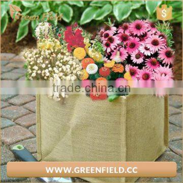 Green Field Rectangular Herb Jute Planting Bag Eco-friendly Vegetable Growing Bags photo-4