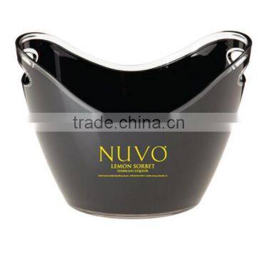 Factory wholesale plastic big Plastic ice buckets for promotion