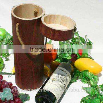 Hot Sale Wooden Wine Round Bucket photo-2