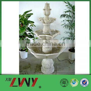 Fiberglass floor standing chinese water fountains indoor