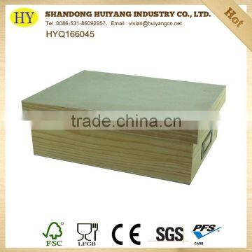 Unfinished Cheap Factory Wood Gift Boxes Wholesale photo-5