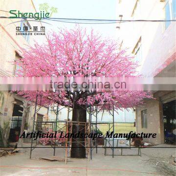 SJZJN 309 Hot Sale Artificial Peach Flower Tree/ Peach Tree /Peach Blossoms photo-3