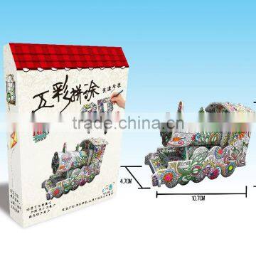 Newly-developed 3D Painting Paper Puzzle for Kids LT8881B photo-2