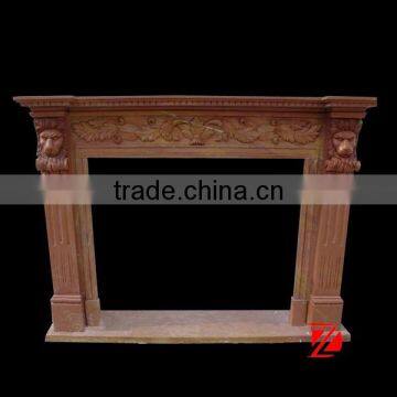 natural stone cheap fireplace mantel