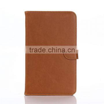 High Quality Crazy-horse PU Card Bumper/pocket Cell Phone Case for Samsung Tablet photo-2