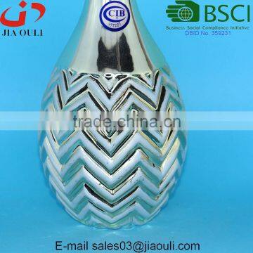 Plating Ceramic Decorative Vases Gold Home Decoration photo-3
