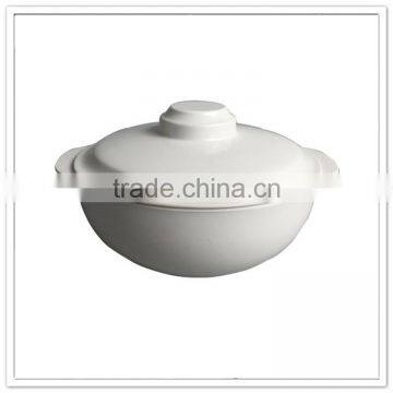 Cheap Hard Deep Biodegradable Melamina Soup Square White Plastic Bowl for Hot Food photo-6