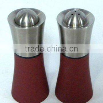 Stainless steel Salt and Pepper Set