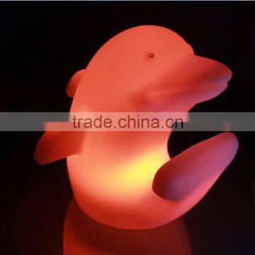 Popular Rechargeable Home Decoration Led Dolphin Light With 16 Rgb photo-5