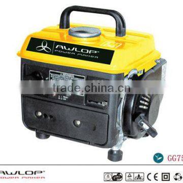 650W Portable Gasoline Generator With Recoil Starting System