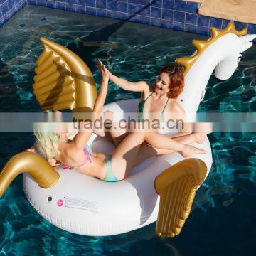 Leasure Giant Pegasus Pool Float Luxury Adult Raft for Swimming Party Fun Inflatable Water Toy Floats for Adults and Kids photo-5