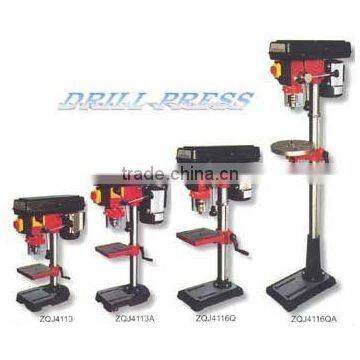 Mortiser and Drill Press ZQJ4113,ZQJ4113A,ZQJ4116Q,ZQJ4116QA with Swing 210mm and Chuck size 1.5-13mm