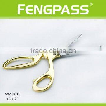 S8-1011E 10.5 Inch Stainless Steel Blades With Zinc Alloy Handle Scissors For Cutting Fabric photo-3