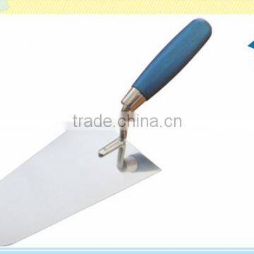 wooden handle carbon steel bricklaying trowel