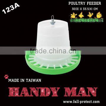 123A CROWN Plastic Gear Box Chicken Feeder