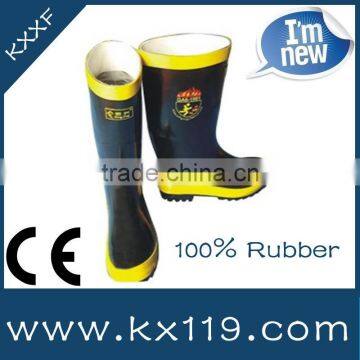Can be used with fire fighting costume rubber boots
