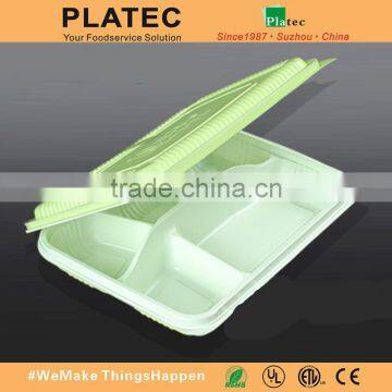 High quality China made plastic tray, container, takeaway food tray, fast food container