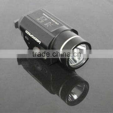 Mount integrated tactical led light or tactical led flashlight with CREE Q5 200 or 225 lumen strobe led torch