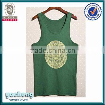 Customize Tank Tops Men's Fashion Style Tank Top Dry Fit Vest Cotton/polyester Tank Top Wholesale