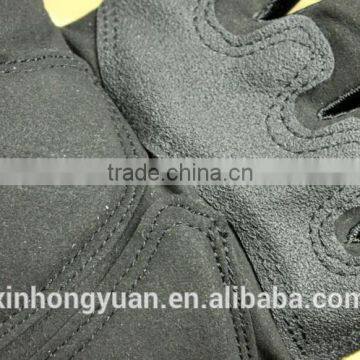 Custom Black Antislip Abrasion Proof Warm Military Half Finger Tactical Gloves photo-2