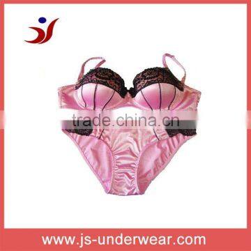 satin bra and panty women satin underwear