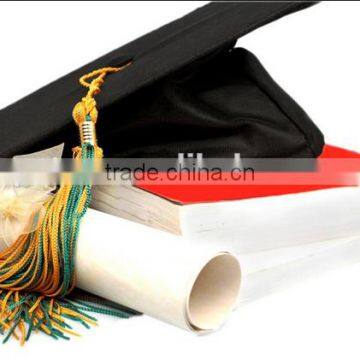 Wholesale Best Quality Black Graduation Caps and Gowns For School photo-4